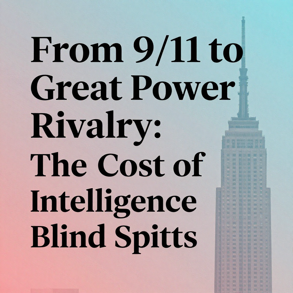 From 9/11 to Great Power Rivalry: The Cost of Western Intelligence Blind Spots
